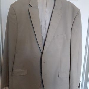 Faux suede sport jacket.